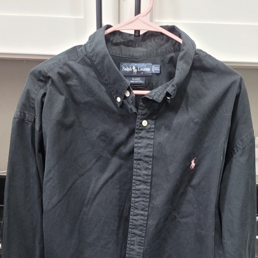 Ralph Lauren Polo black long sleeve shirt